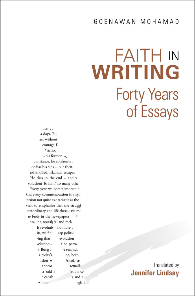 Faith in Writing: Forty Years of Essays
